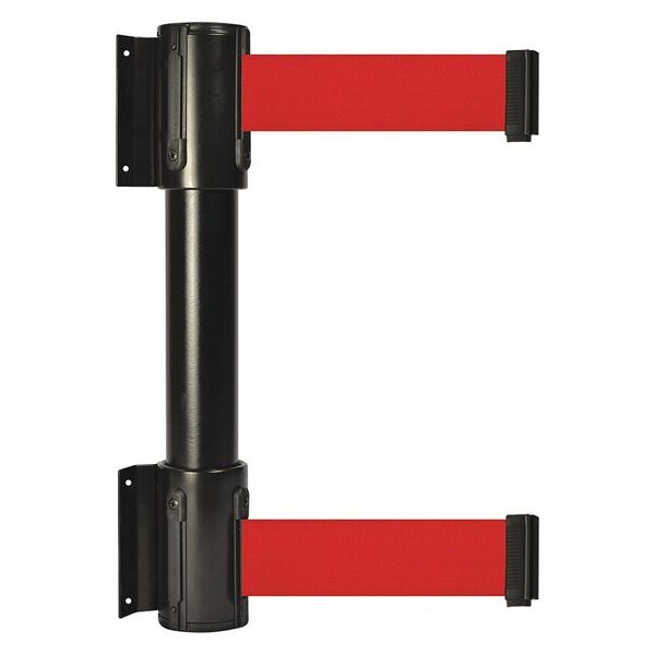 Belt Barrier, 7-1/2 ft, 2 inW, Black
