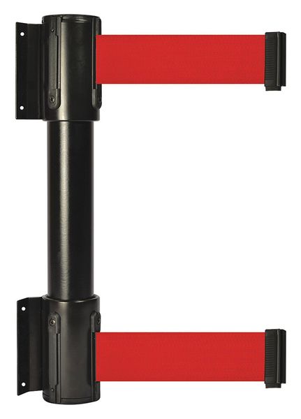 Belt Barrier, 13 ft, 2 inW, Black