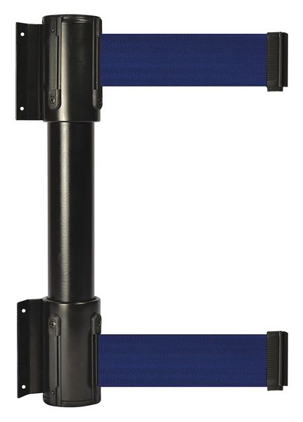 Belt Barrier, 7-1/2 ft, Blue, 2 inW