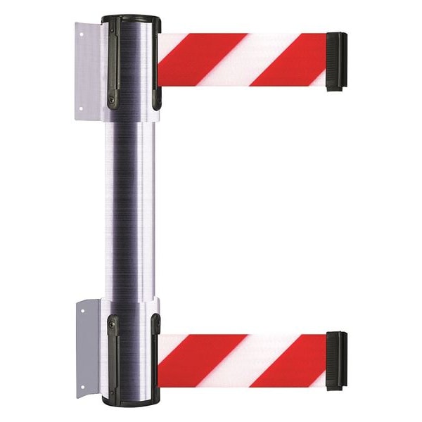 Belt Barrier, 7-1/2 ft, Blue, 2 Belts