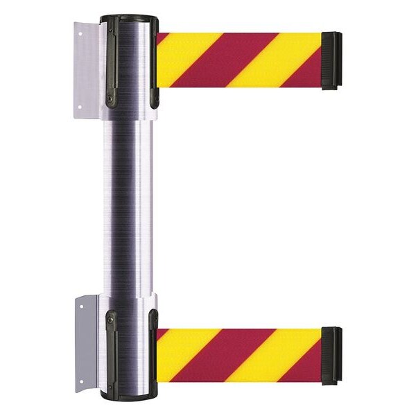Belt Barrier, Satin Chrome