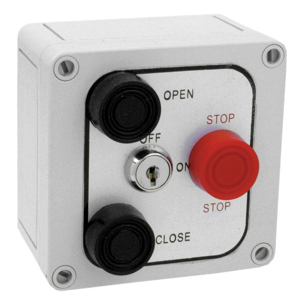 Control Station, 3 Buttons, Nema 4X