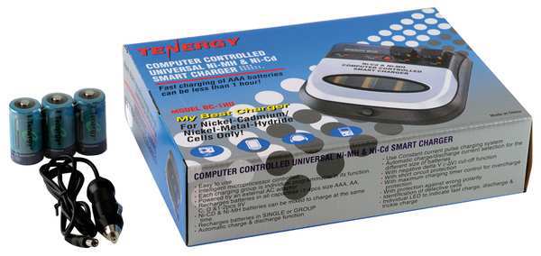 Battery Charger, 12VDC, Ni-Cd/Ni-MH