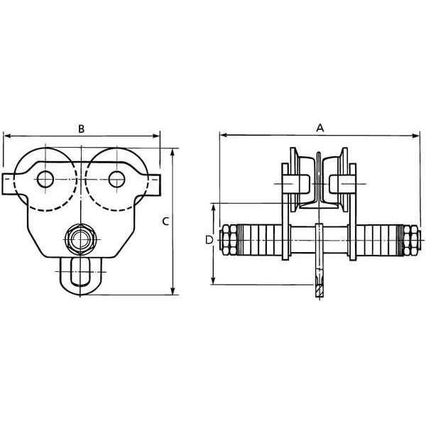 Trolley, 2000 lb.