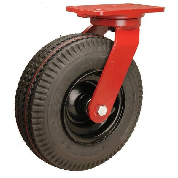 Swivel Pneumatic Caster, 10 in., 480 lb.