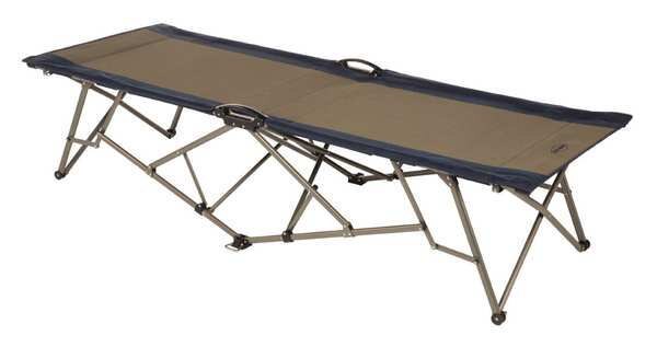 EZ Fold Cot, Blue/Gray, 79inLx18-57/64inH