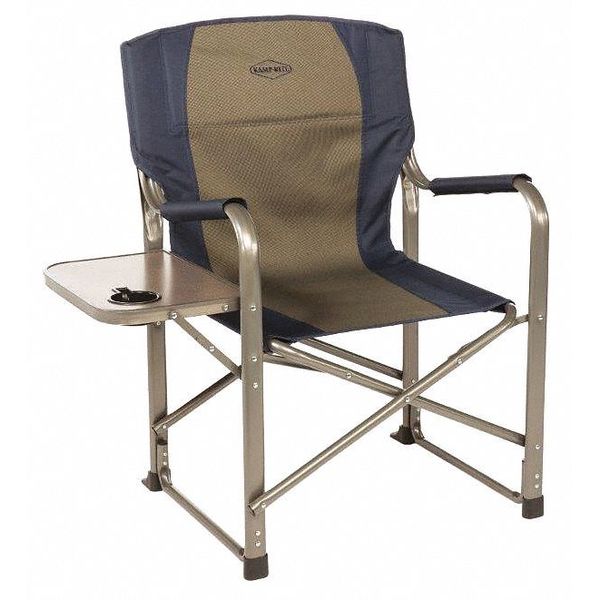 Directors Chair, Blue/Gray, 20inL x 38inH