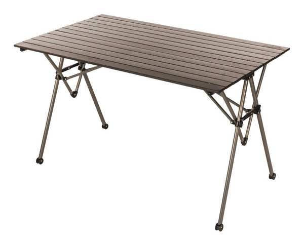 Kwik Set Table, Gray/Silver, 45 in. L