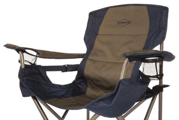 Chair, Blue/Gray, 20 in. L x 38 in. H