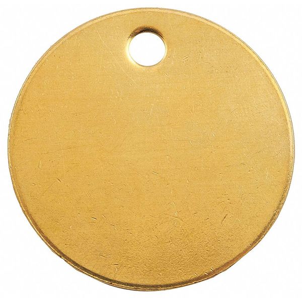 Blank Tag, 1-3/32inH x 1-3/32inW, PK100