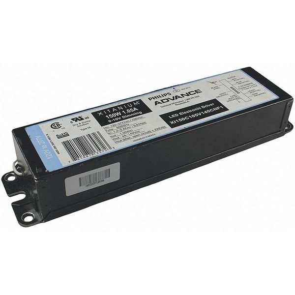 LED Driver, 150W, 1.05 ADC, 120/277VAC