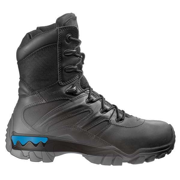 Boots, Mens, 14M, Lace/Zipper, Black, PR