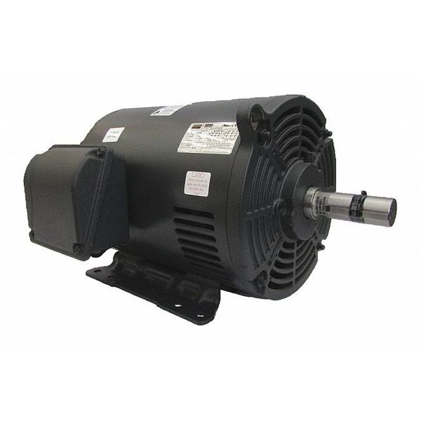 3-Phase General Purpose Motor, 5 HP, 254/6U Frame, 230/460V AC Voltage, 1,180 Nameplate RPM