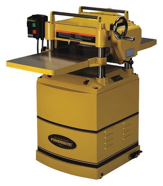Planer, Cast Iron, 4500 rpm, 3 HP