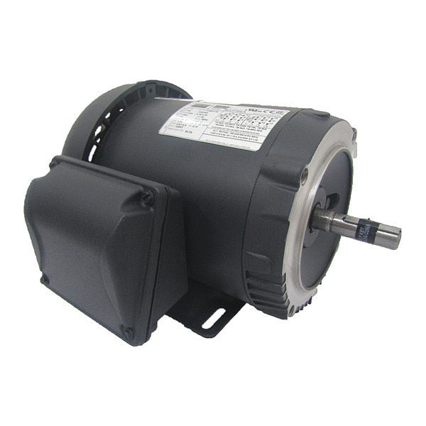 3-Phase General Purpose Motor, 1 HP, 56C Frame, 230/460V AC Voltage, 1,145 Nameplate RPM