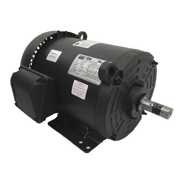 3-Phase General Purpose Motor, 2 HP, 182/4 Frame, 208-230/460V AC Voltage, 3,510 Nameplate RPM