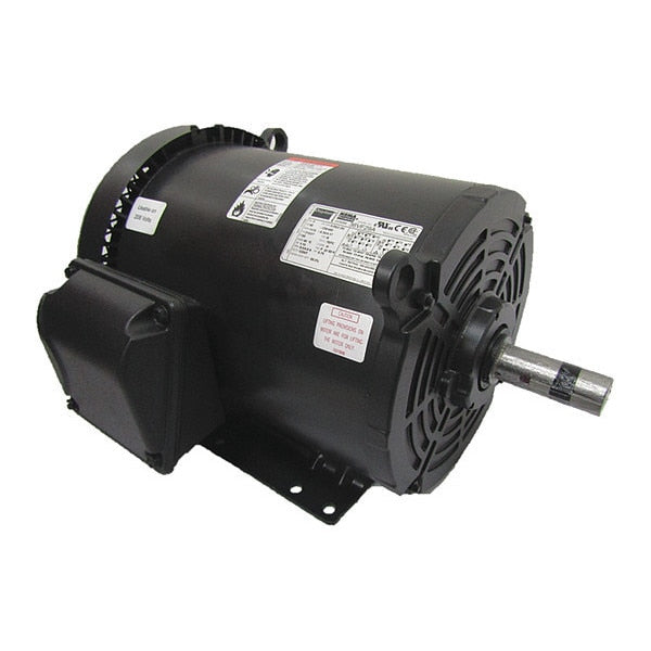 3-Phase General Purpose Motor, 3 HP, 213/5T Frame, 208-230/460V AC Voltage, 1,175 Nameplate RPM