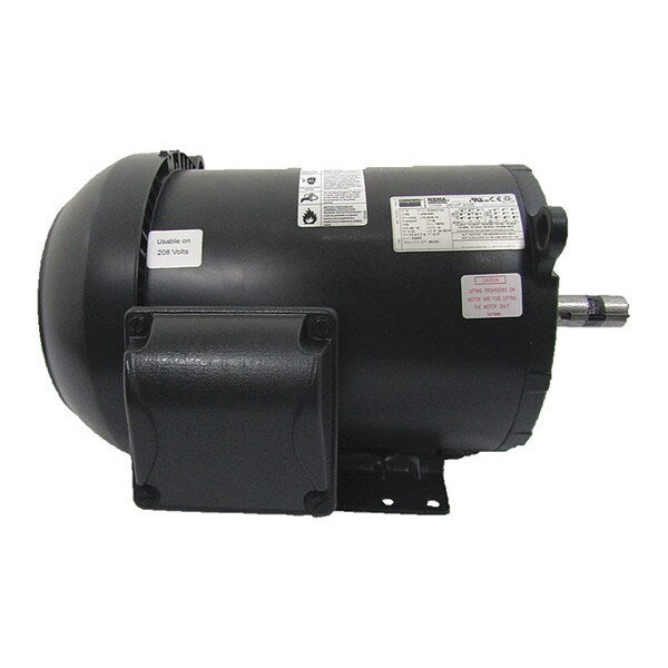3-Phase General Purpose Motor, 5 HP, 213/5T Frame, 208-230/460V AC Voltage, 1,175 Nameplate RPM