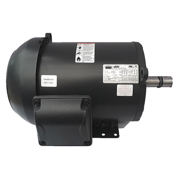 3-Phase General Purpose Motor, 7 1/2 HP, 213/5T Frame, 208-230/460V AC Voltage, 1,770 Nameplate RPM