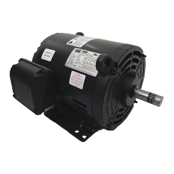 3-Phase General Purpose Motor, 1 1/2 HP, 182/4T Frame, 230/460V AC Voltage, 1,165 Nameplate RPM