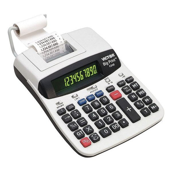 Commercial Calculator, Printing, 9-1/2in.L