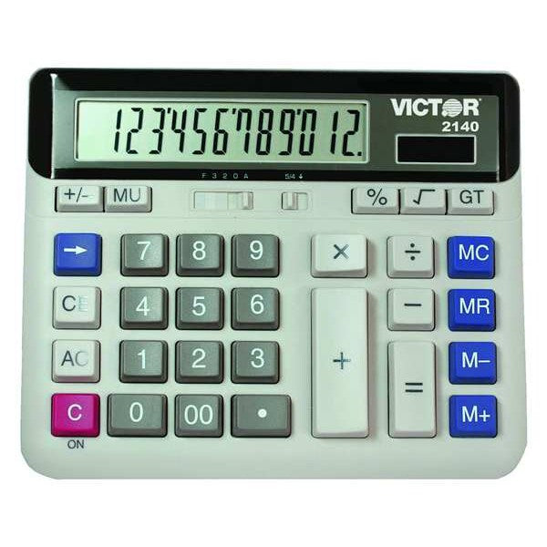 Desktop Calculator, Basic, 6in.Lx7-1/2in.W