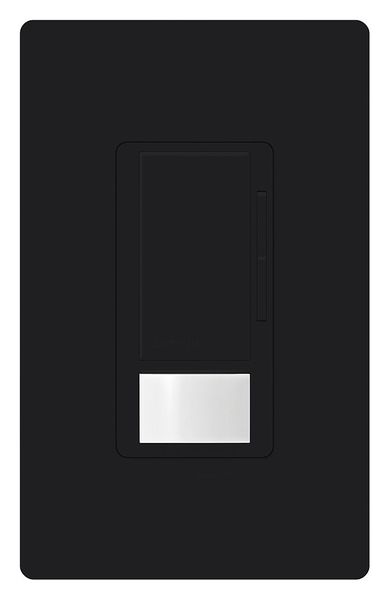 Occ/Vac Dimmer Snsr, Wall, Black