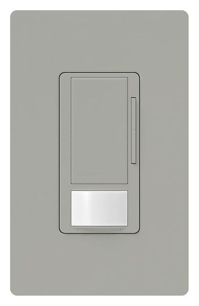 Occ/Vac Dimmer Snsr, Wall, Gray