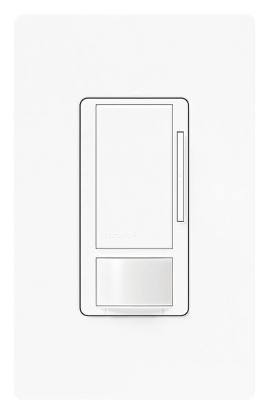 Occ/Vac Dimmer Snsr, Wall, White