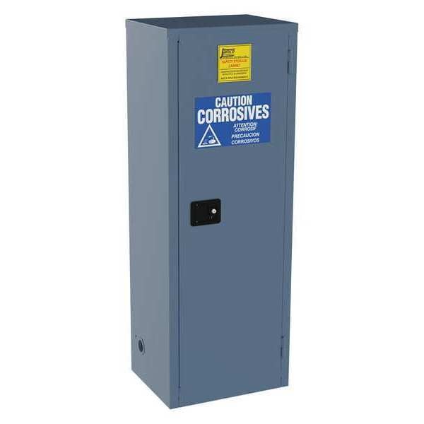 Corrosive Safety Cabinet, 24 gal., 18in.D