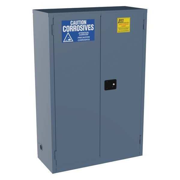 Corrosive Safety Cabinet, 45 gal., Blue
