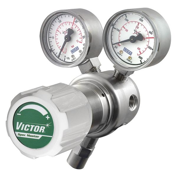 Regulators, Single Stage, CGA 350, 1 to 150 psi, Use With: Hydrogen, Methane