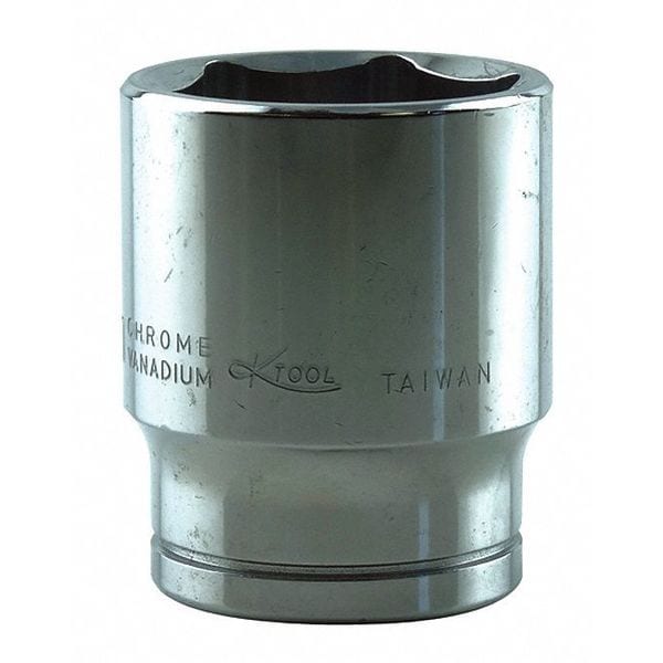1/2 in Drive, 27mm 6 pt Metric Socket, 6 Points