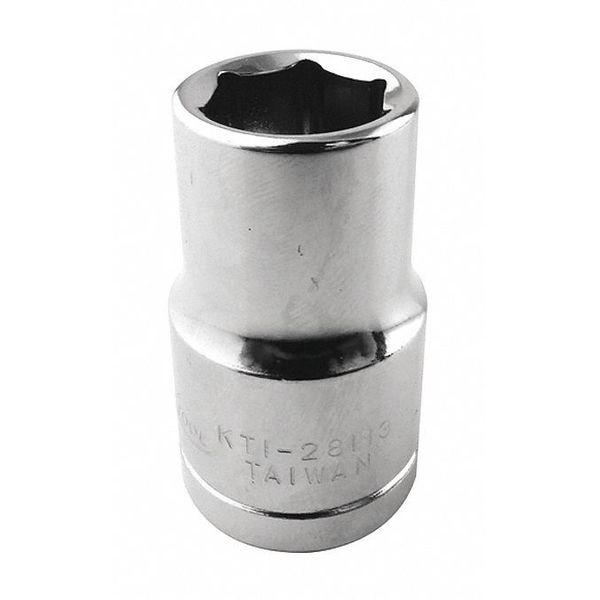 1/2 in Drive, 13mm 6 pt Metric Socket, 6 Points