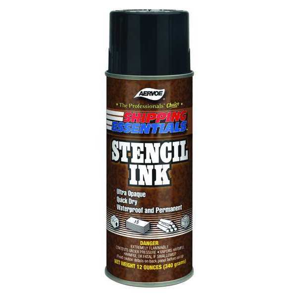 Stencil Ink, 16oz., Orange