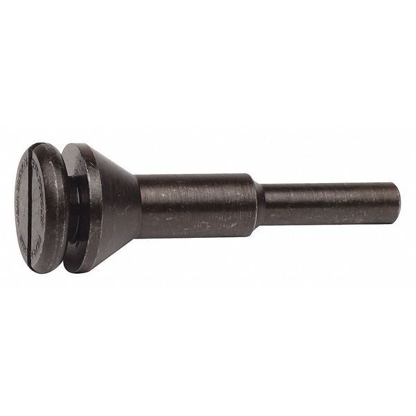 Cut-Off Wheel Mandrel, 1/4 in Shank, For 3/8 in Wheel Arbor, For 1/8 in to 1/4 in Wheel Thick