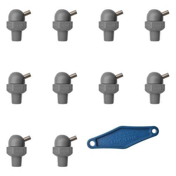 Nozzle, CT Style, 0.062in.dia, PK10