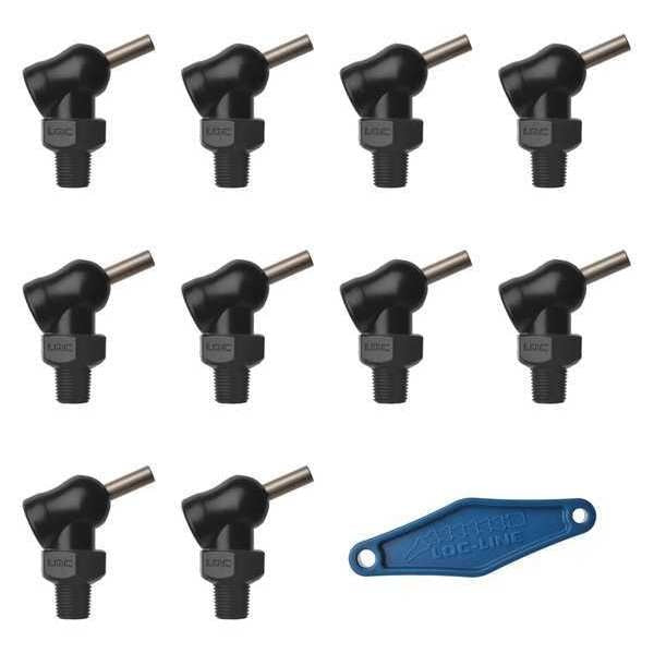 Nozzle, XR Style, 0.160in.dia, PK10