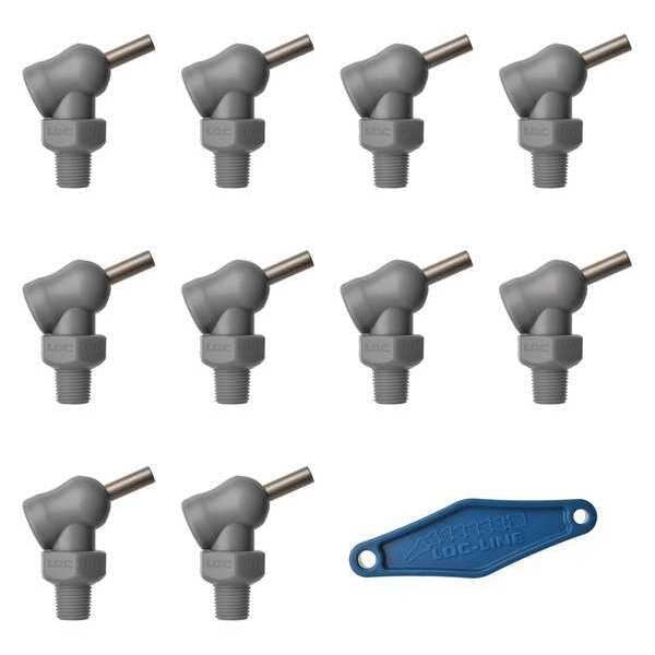 Nozzle, XR Style, 0.160in.dia, PK10
