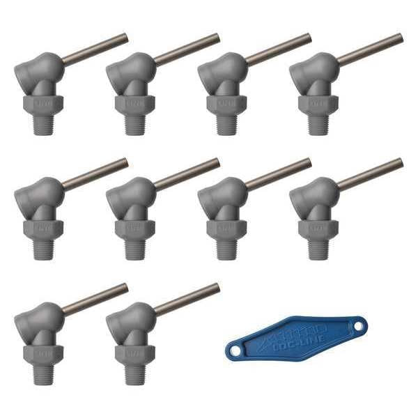 Nozzle, XR Style, 0.160in.dia, PK10