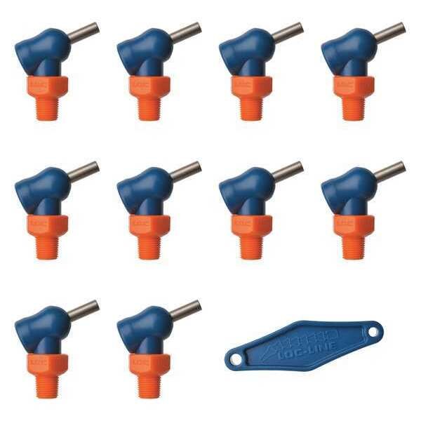 Nozzle, XR Style, 0.160in.dia, PK10