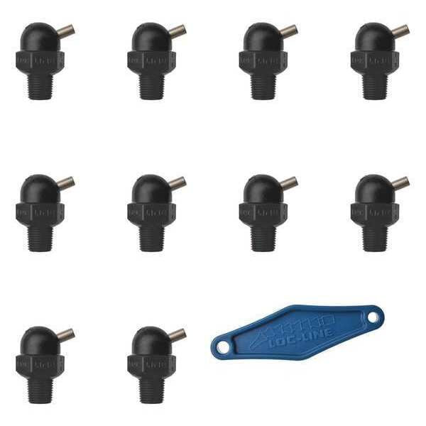 Nozzle, CT Style, 0.160in.dia, PK10