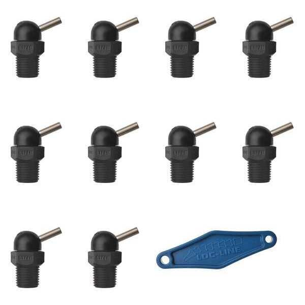 Nozzle, CT Style, 0.160in.dia, PK10