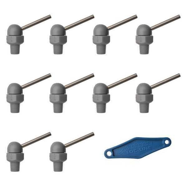 Nozzle, CT Style, 0.160in.dia, PK10