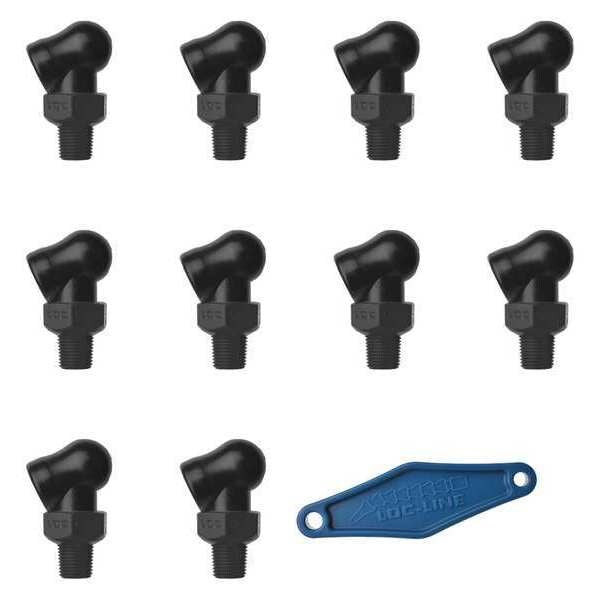 Nozzle, XR Style, 0.086in.dia, PK10