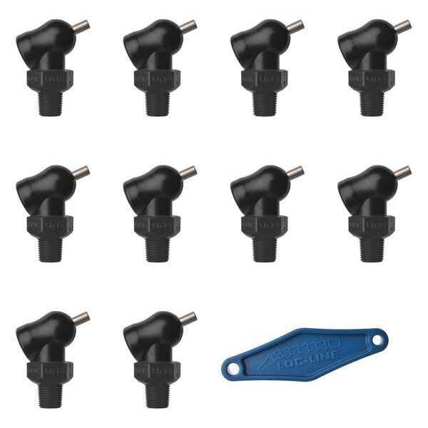 Nozzle, XR Style, 0.117in.dia, PK10