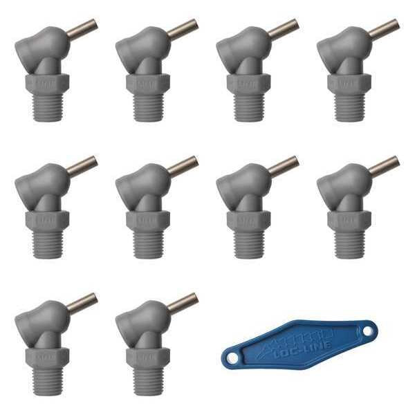 Nozzle, XR Style, 0.160in.dia, PK10