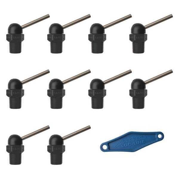 Nozzle, CT Style, 0.117in.dia, PK10