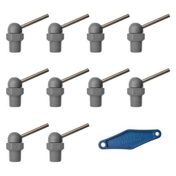 Nozzle, CT Style, 0.117in.dia, PK10