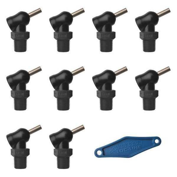 Nozzle, XR Style, 0.062in.dia, PK10